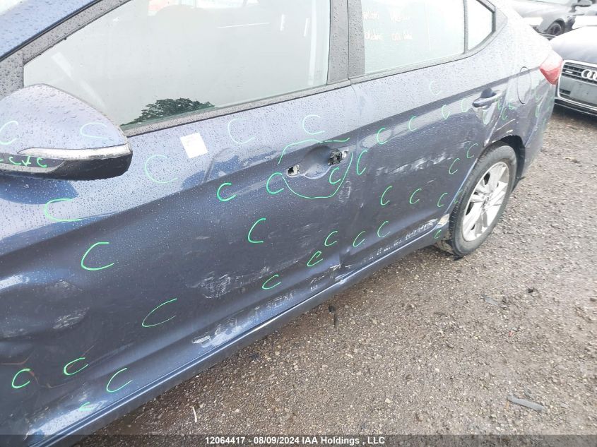 2019 Hyundai Elantra Preferred VIN: KMHD84LF2KU805717 Lot: 12064417