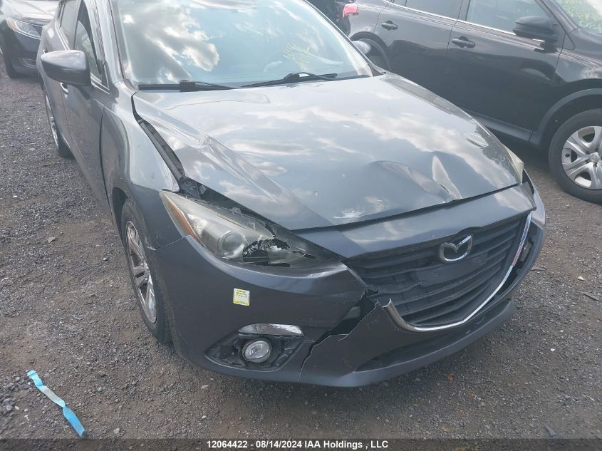 2014 Mazda Mazda3 VIN: JM1BM1K7XE1178125 Lot: 12064422