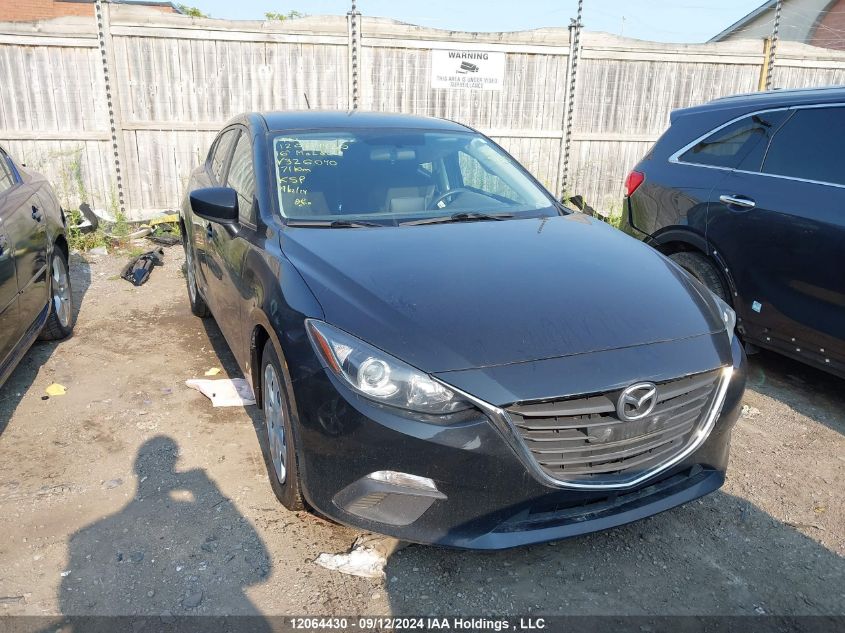 2016 Mazda Mazda3 VIN: 3MZBM1K75GM326040 Lot: 12064430