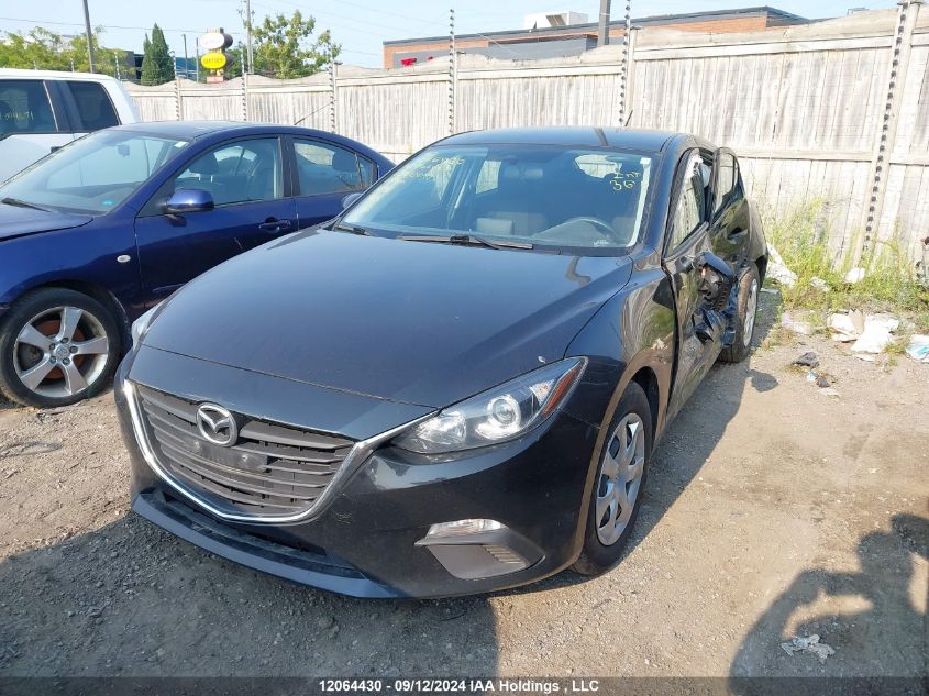 2016 Mazda Mazda3 VIN: 3MZBM1K75GM326040 Lot: 12064430