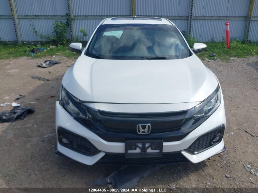 SHHFK7G49JU304371 2018 Honda Civic Sport