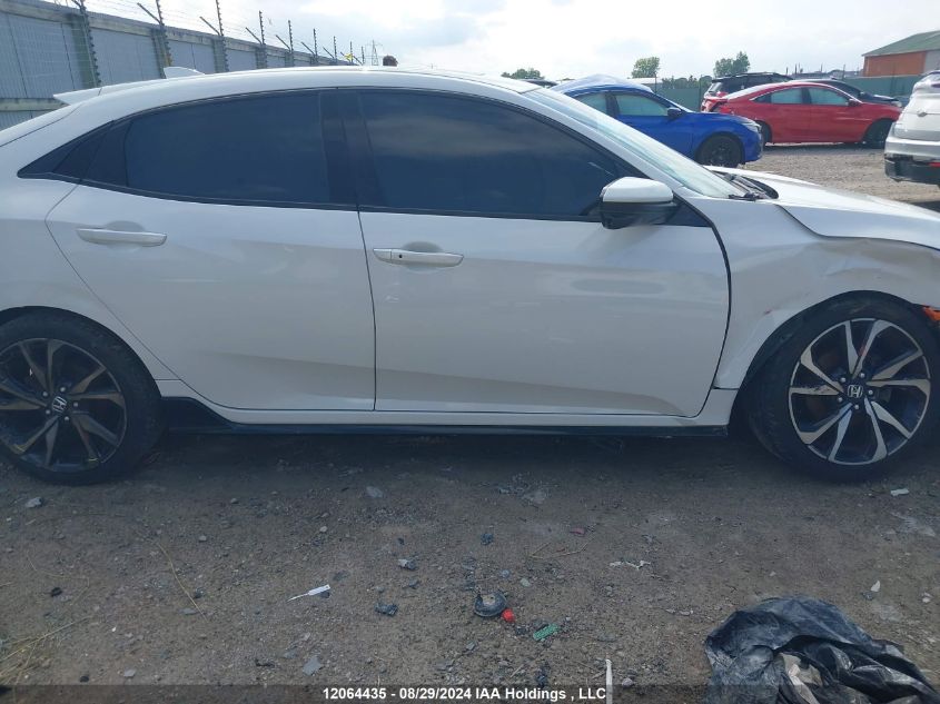 SHHFK7G49JU304371 2018 Honda Civic Sport