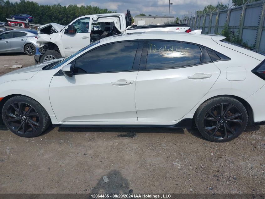 SHHFK7G49JU304371 2018 Honda Civic Sport