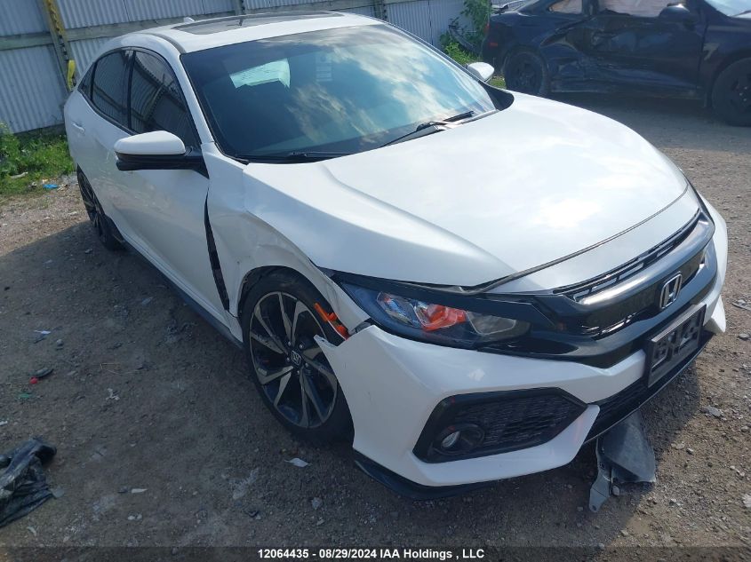 SHHFK7G49JU304371 2018 Honda Civic Sport