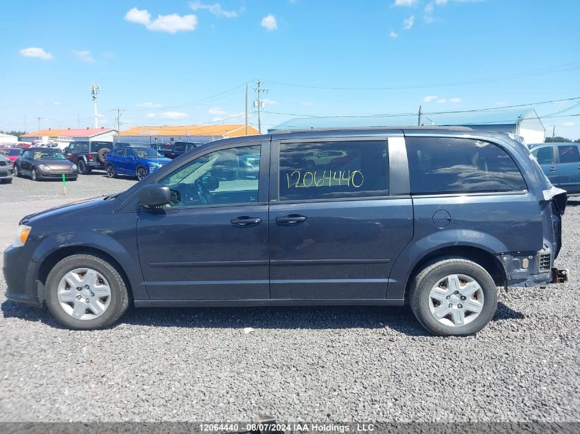 2013 Dodge Grand Caravan Se/Sxt VIN: 2C4RDGBG0DR624455 Lot: 12064440