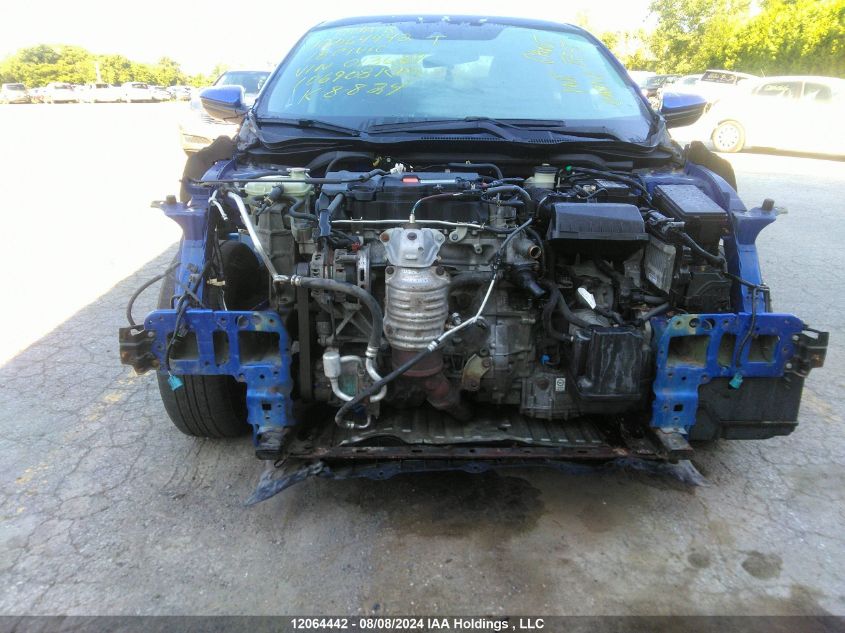 2018 Honda Civic VIN: 2HGFC2F6XJH013667 Lot: 12064442