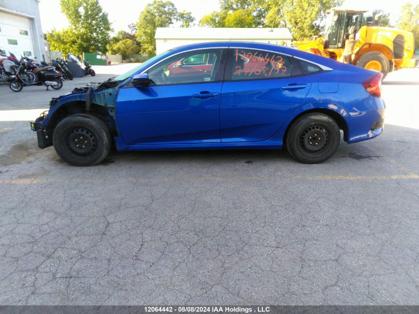 2018 Honda Civic VIN: 2HGFC2F6XJH013667 Lot: 12064442