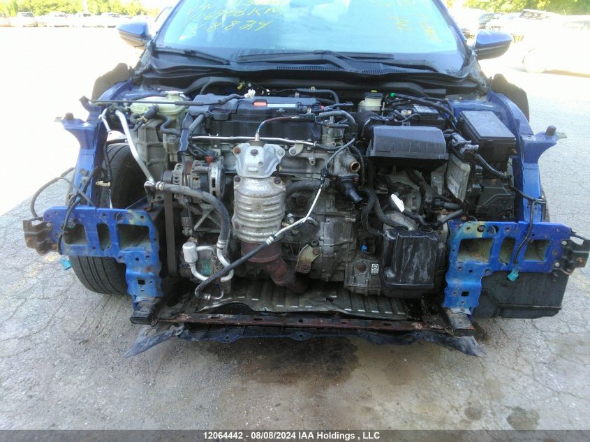 2018 Honda Civic VIN: 2HGFC2F6XJH013667 Lot: 12064442