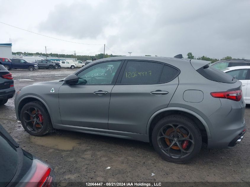 2019 Alfa Romeo Stelvio Quadrifoglio VIN: ZASPAKEV5K7C58737 Lot: 12064447