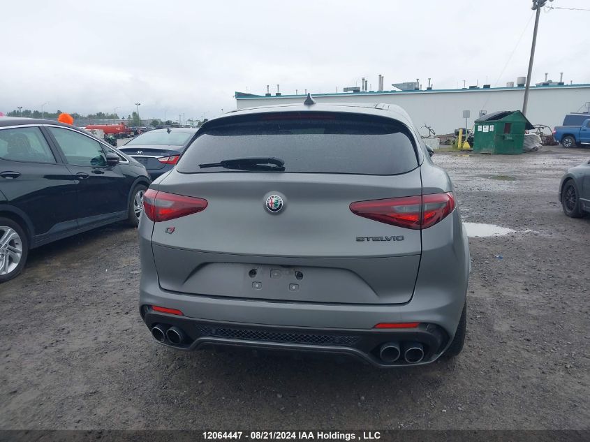 2019 Alfa Romeo Stelvio Quadrifoglio VIN: ZASPAKEV5K7C58737 Lot: 12064447