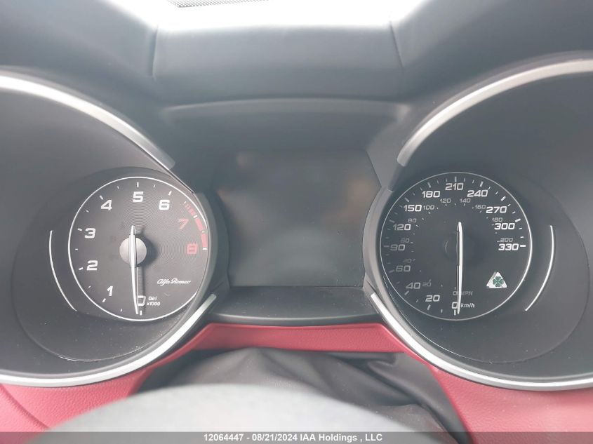 2019 Alfa Romeo Stelvio Quadrifoglio VIN: ZASPAKEV5K7C58737 Lot: 12064447