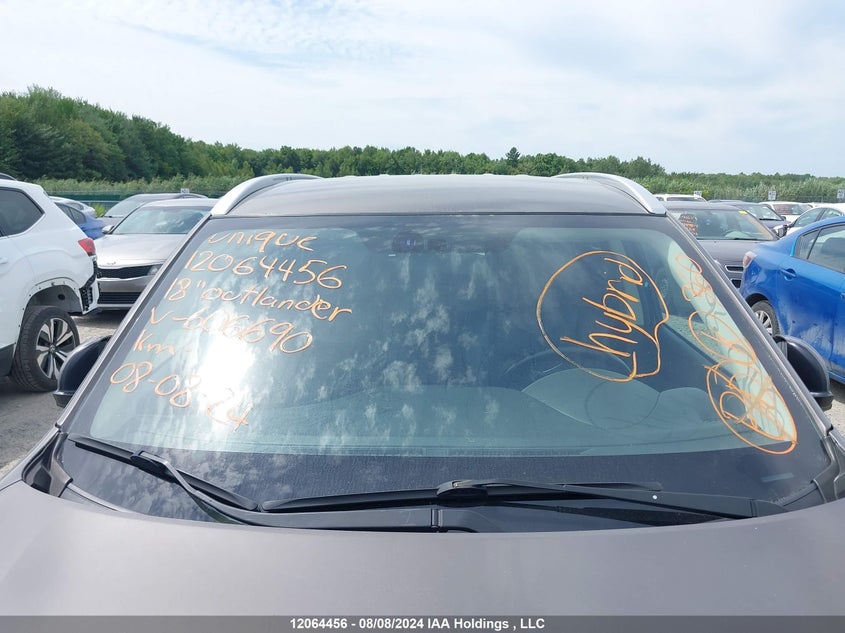 2018 Mitsubishi Outlander Phev VIN: JA4J24A51JZ606690 Lot: 12064456