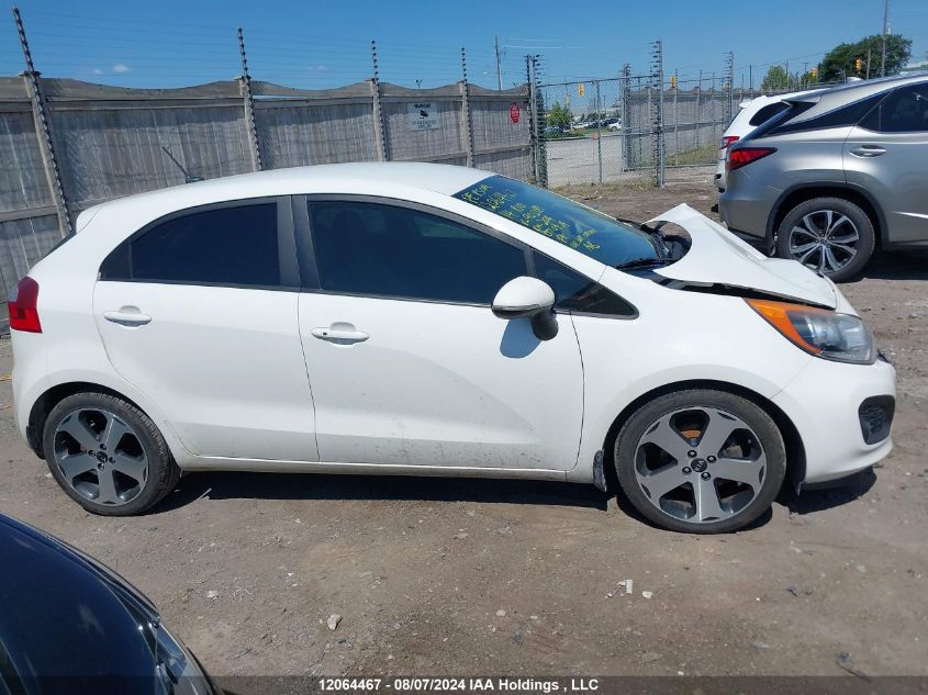 2014 Kia Rio VIN: KNADN5A36E6903389 Lot: 12064467