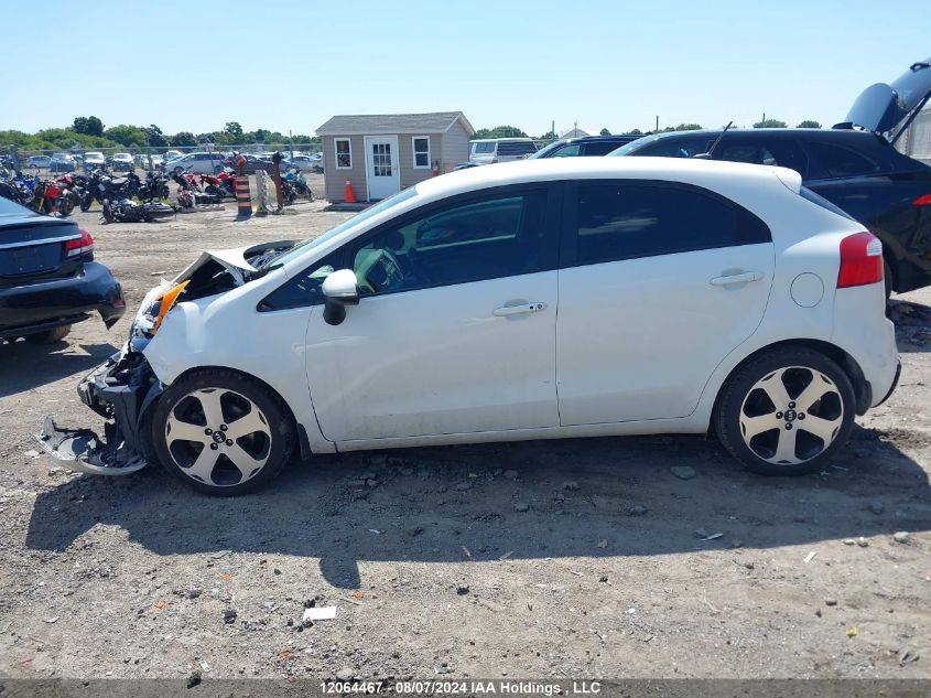 2014 Kia Rio VIN: KNADN5A36E6903389 Lot: 12064467