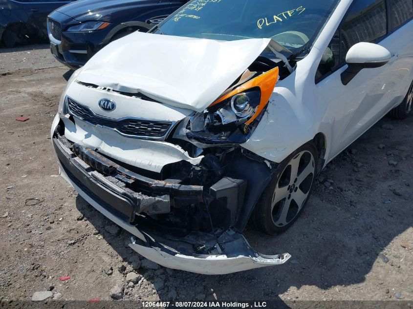 2014 Kia Rio VIN: KNADN5A36E6903389 Lot: 12064467