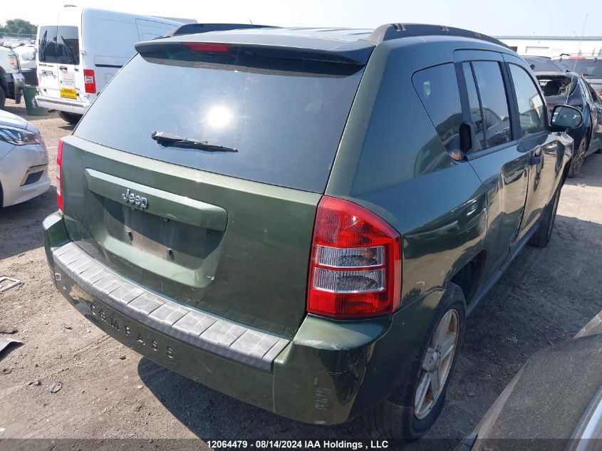 2007 Jeep Compass Sport/North VIN: 1J8FT47W67D172810 Lot: 12064479