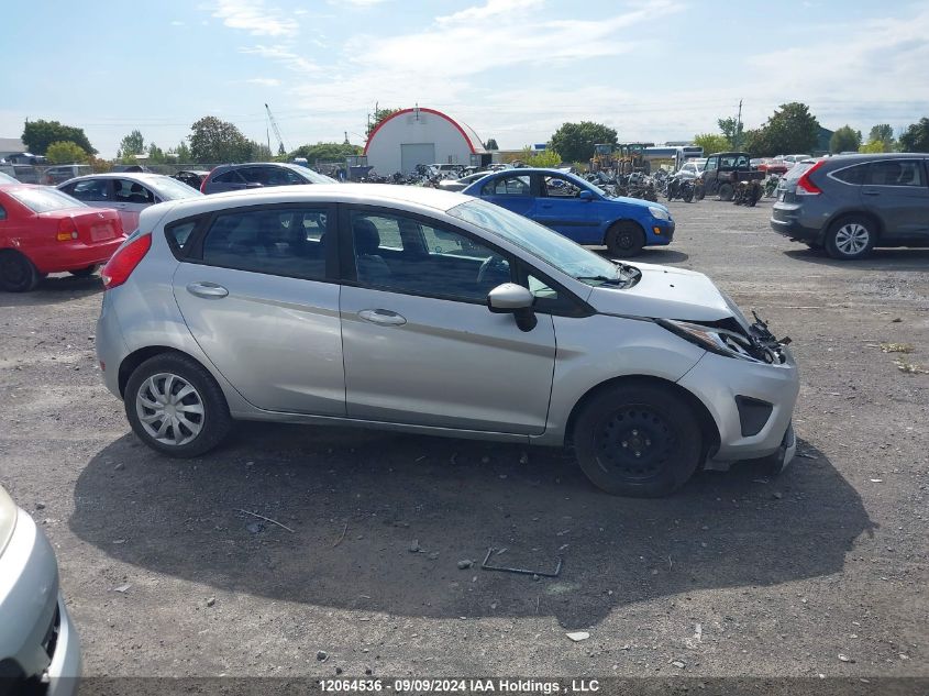 2013 Ford Fiesta VIN: 3FADP4EJ6DM115524 Lot: 12064536