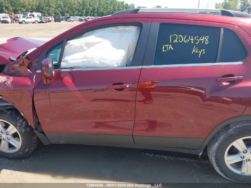 2016 Chevrolet Trax VIN: 3GNCJLSBXGL197242 Lot: 12064548