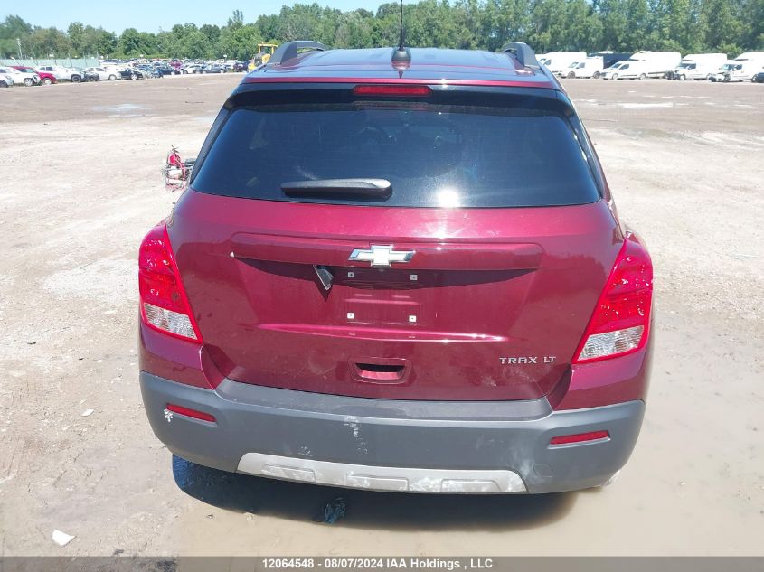 2016 Chevrolet Trax VIN: 3GNCJLSBXGL197242 Lot: 12064548