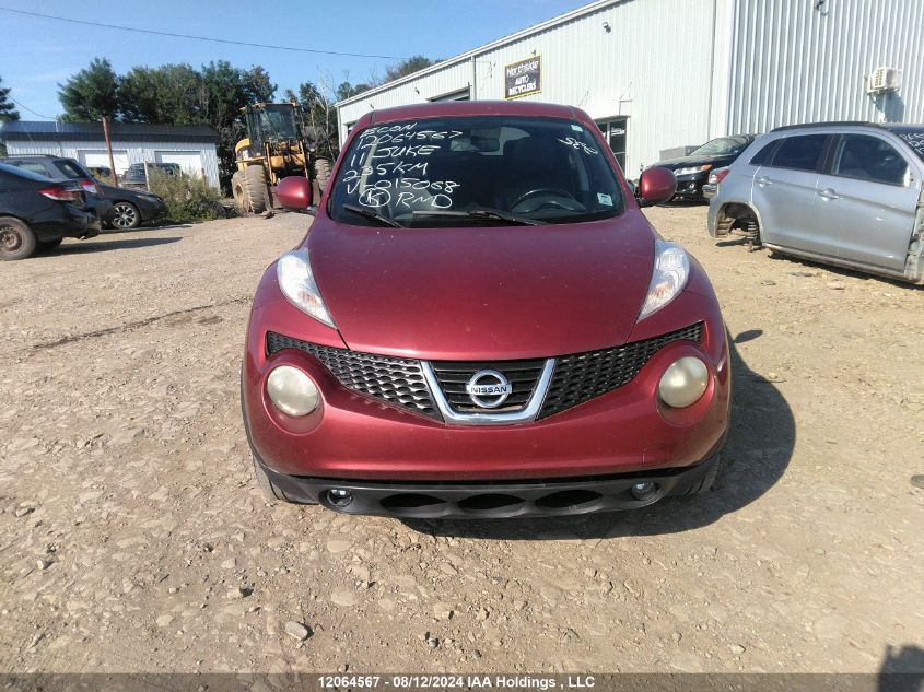 2011 Nissan Juke Sv VIN: JN8AF5MV3BT015068 Lot: 12064567