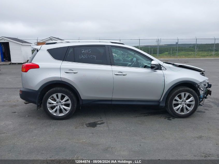 2015 Toyota Rav4 Limited VIN: 2T3DFREV5FW294489 Lot: 12064574