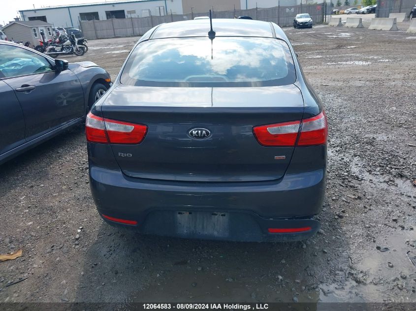 2014 Kia Rio VIN: KNADM4A31E6330382 Lot: 12064583