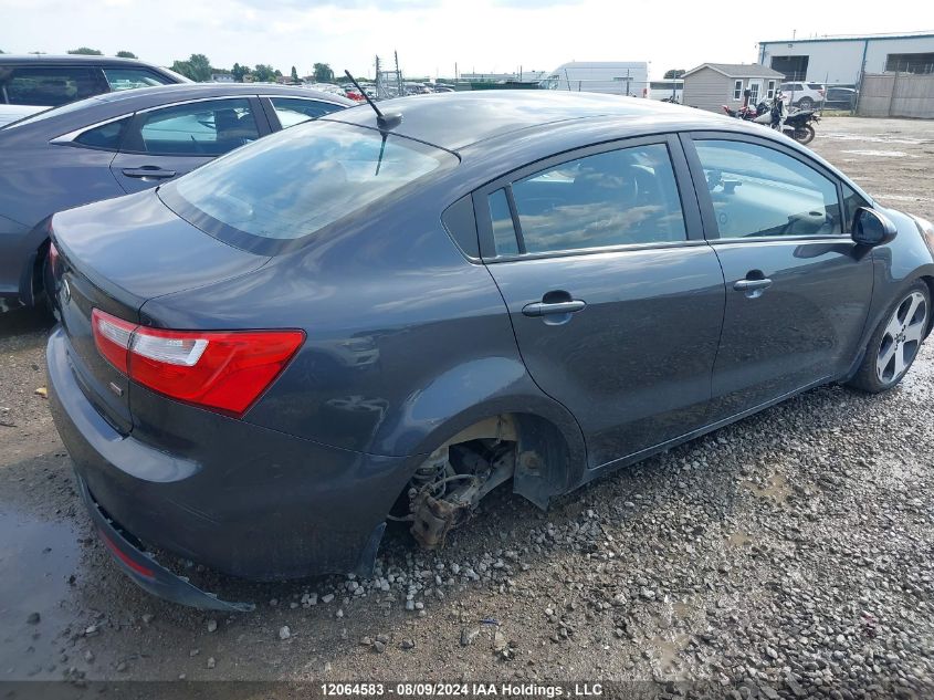 2014 Kia Rio VIN: KNADM4A31E6330382 Lot: 12064583