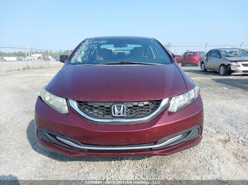 2HGFB2F49FH010719 2015 Honda Civic Sedan