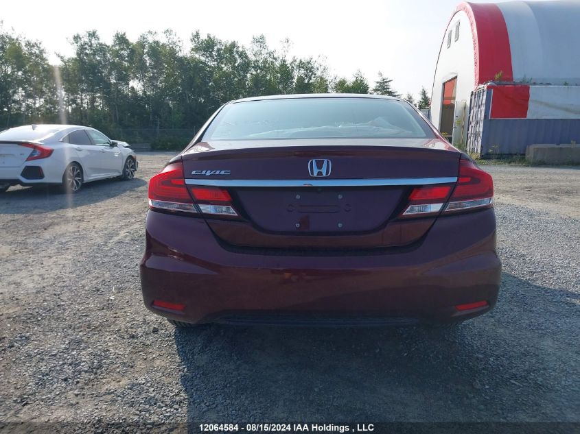 2HGFB2F49FH010719 2015 Honda Civic Sedan