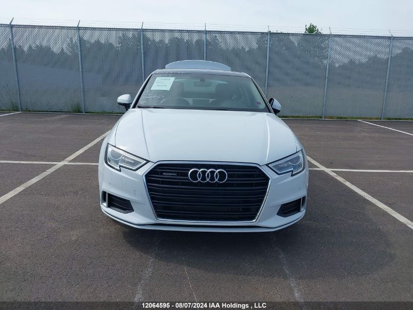 2019 Audi A3 Sedan VIN: WAUBEGFFXKA105122 Lot: 12064595