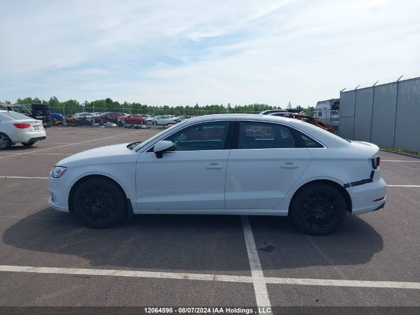 2019 Audi A3 Sedan VIN: WAUBEGFFXKA105122 Lot: 12064595