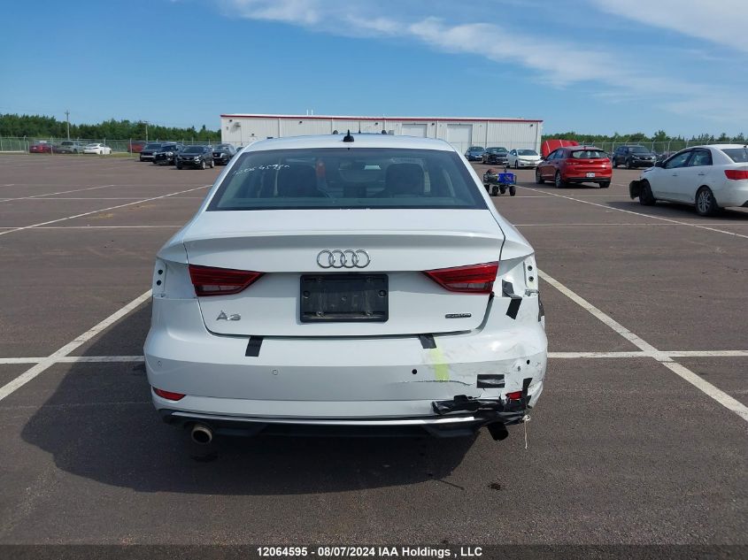 2019 Audi A3 Sedan VIN: WAUBEGFFXKA105122 Lot: 12064595