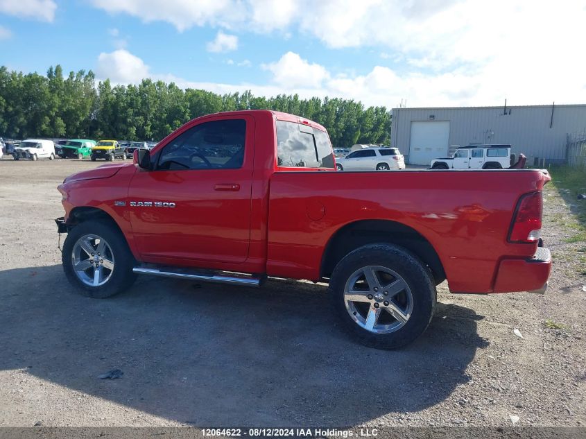 2011 Dodge Ram 1500 VIN: 3D7JV1ET3BG524407 Lot: 12064622