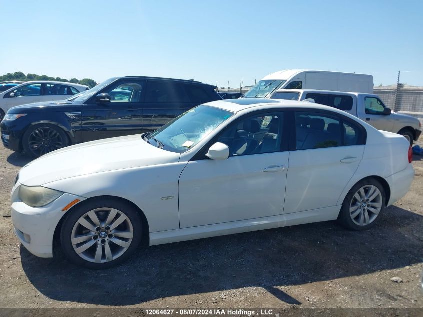 2011 BMW 3 Series VIN: WBAPG7C50BA936219 Lot: 12064627
