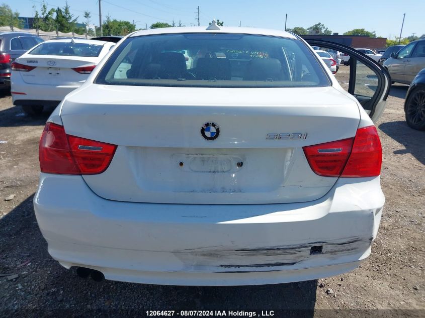 2011 BMW 3 Series VIN: WBAPG7C50BA936219 Lot: 12064627
