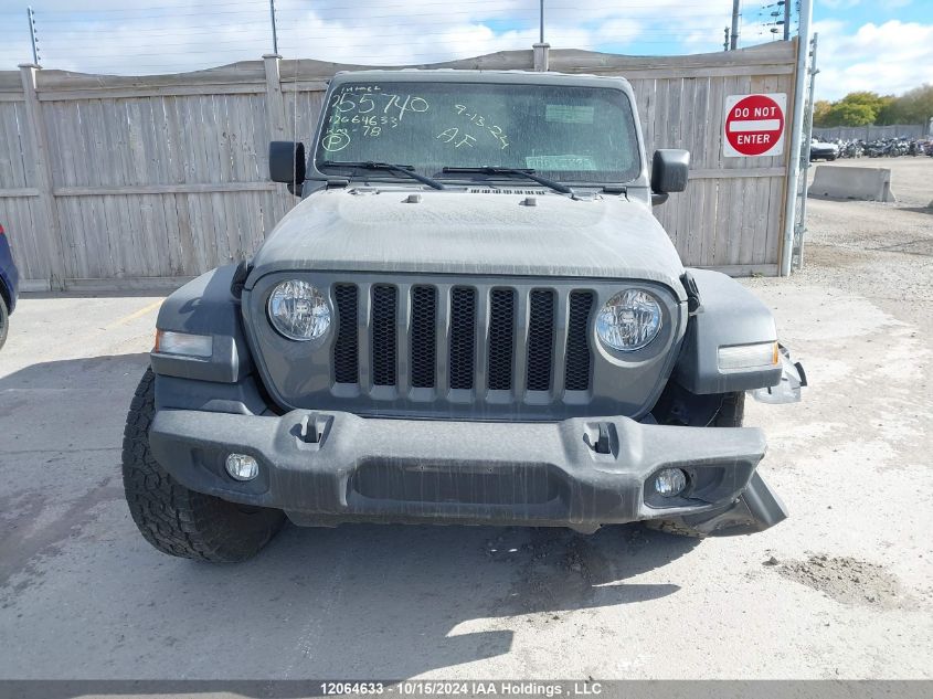 2020 Jeep Tj VIN: 1C4GJXAG6LW255740 Lot: 12064633