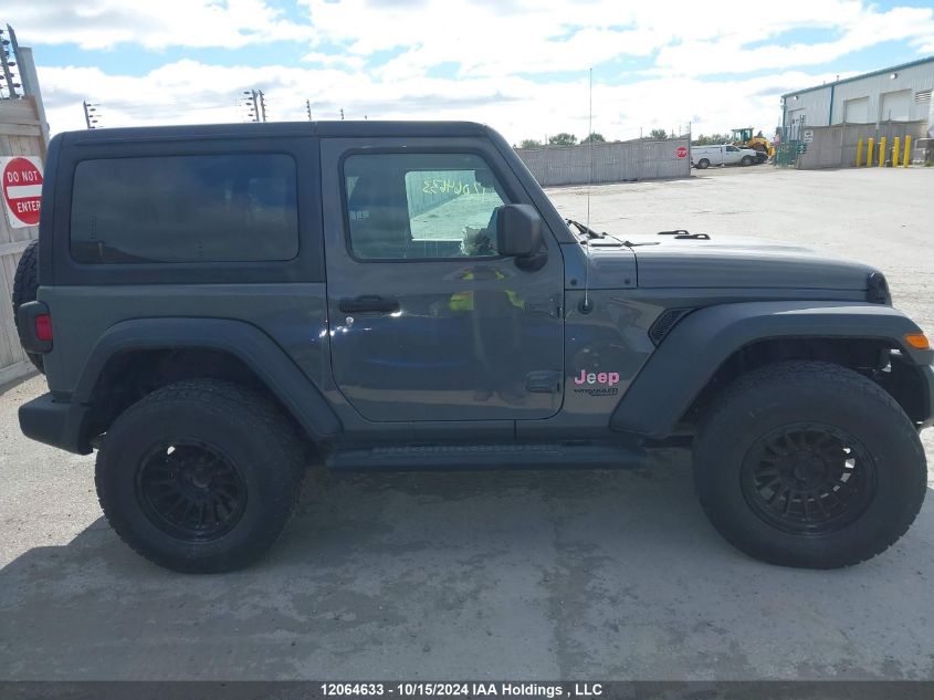 2020 Jeep Tj VIN: 1C4GJXAG6LW255740 Lot: 12064633