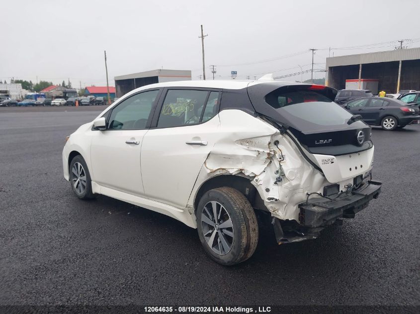 2020 Nissan Leaf S Plus VIN: 1N4BZ1BPXLC303570 Lot: 12064635