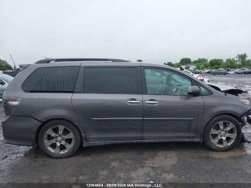 2014 Toyota Sienna Sport VIN: 5TDXK3DC2ES506240 Lot: 12064654