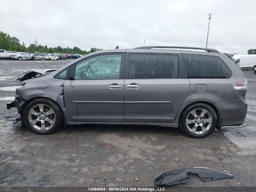 2014 Toyota Sienna Sport VIN: 5TDXK3DC2ES506240 Lot: 12064654