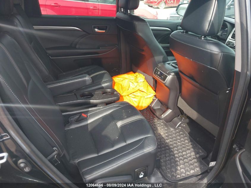 2017 Toyota Highlander Xle VIN: 5TDJZRFH6HS450854 Lot: 12064656