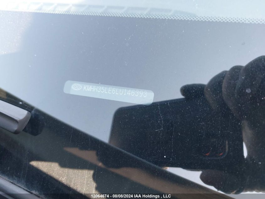 2020 Hyundai Elantra Gt Preferred Auto VIN: KMHH35LE6LU146393 Lot: 12064674