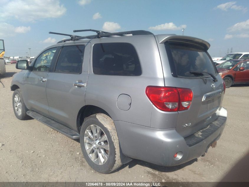 2008 Toyota Sequoia Limited VIN: 5TDBY68A08S008013 Lot: 12064678