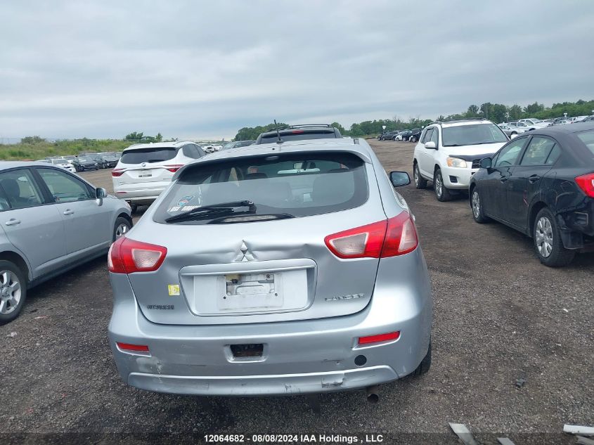 2012 Mitsubishi Lancer Sportback VIN: JA32X2HU4CU603312 Lot: 12064682