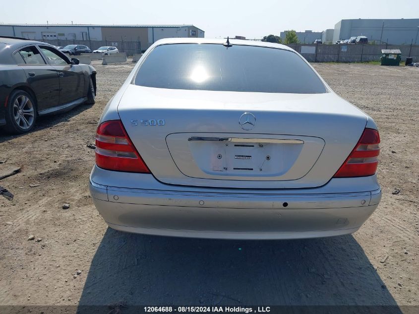 2000 Mercedes-Benz S-Class VIN: WDBNG75J7YA118059 Lot: 12064688