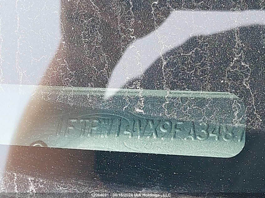 2009 Ford F150 Supercrew VIN: 1FTPW14VX9FA34871 Lot: 12064691