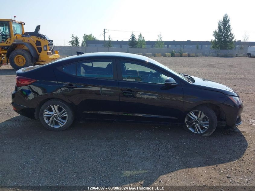 2019 Hyundai Elantra Sel/Value/Limited VIN: KMHD84LF4KU833695 Lot: 12064697