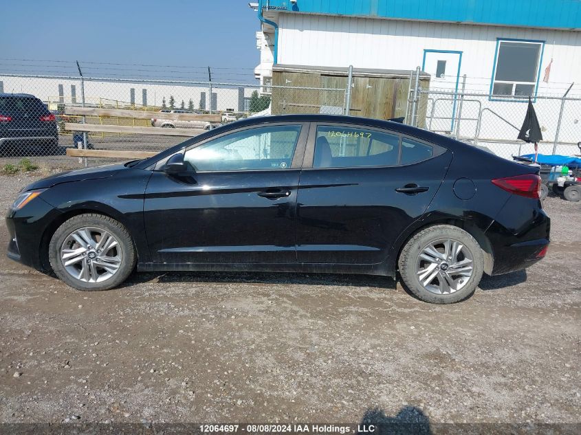 2019 Hyundai Elantra Sel/Value/Limited VIN: KMHD84LF4KU833695 Lot: 12064697