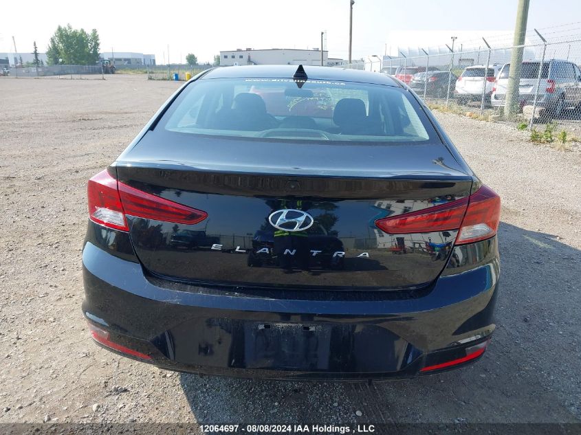 2019 Hyundai Elantra Sel/Value/Limited VIN: KMHD84LF4KU833695 Lot: 12064697