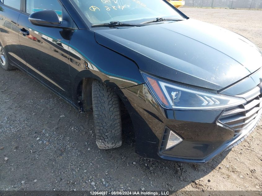 2019 Hyundai Elantra Sel/Value/Limited VIN: KMHD84LF4KU833695 Lot: 12064697